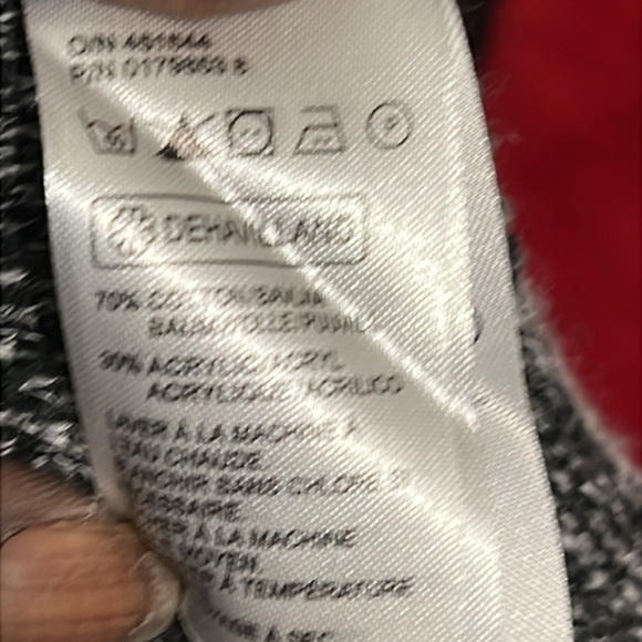 Dehavilland British Design Vintage Fringe Cardigan Open Rustic Nordic Sweater OS - Picture 10 of 10